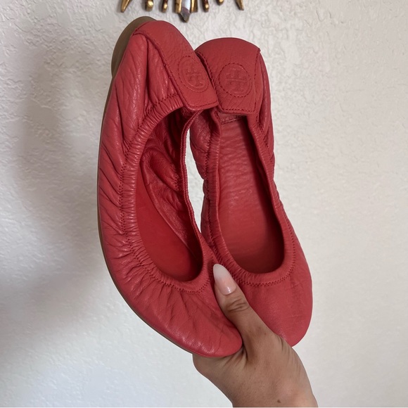 Tory Burch Pink Ballet Flats size 7.5 - Picture 2 of 7
